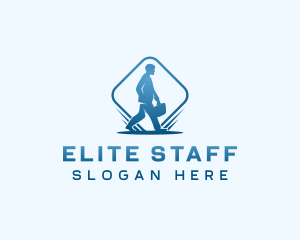 Professional Suitcase Employee logo design