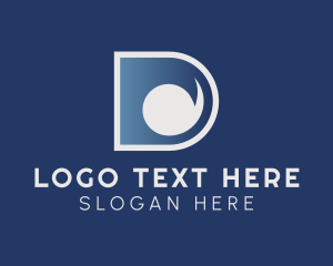 Design - Multimedia Agency Letter D logo design