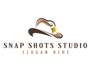 Wild West - Cowboy Sheriff Hat logo design