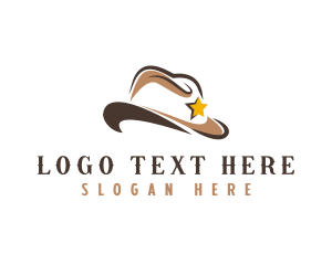 Hat - Cowboy Sheriff Hat logo design