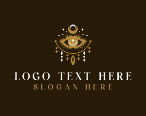 Clairvoyant - Mystic Eye Fortune Teller logo design