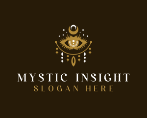 Clairvoyant - Mystic Eye Fortune Teller logo design