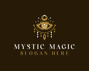 Mystic Eye Fortune Teller logo design