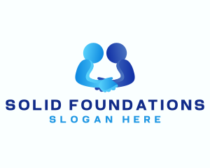 Social - People Charity Support logo design
