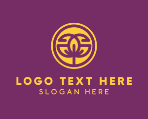 Yellow - Premium Plant Letter G logo design
