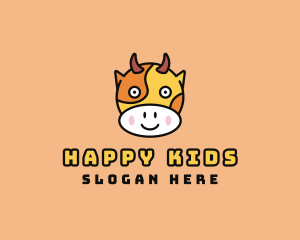 Happy Cow Farm logo design