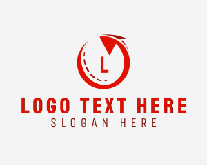 Logistics Cycle Arrow  logo design