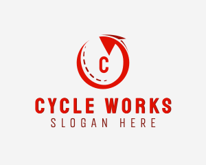 Cycle - Logistics Cycle Arrow logo design