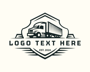 Logistics - Logistics Truck Delivery logo design