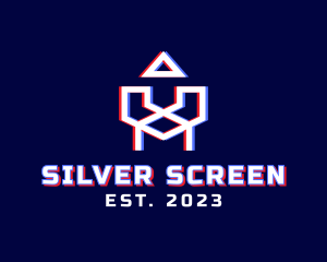 Game Streaming - Glyph Motion Monogram Letter VA logo design