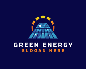 Solar Energy Panel logo design