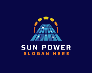 Solar Energy Panel logo design