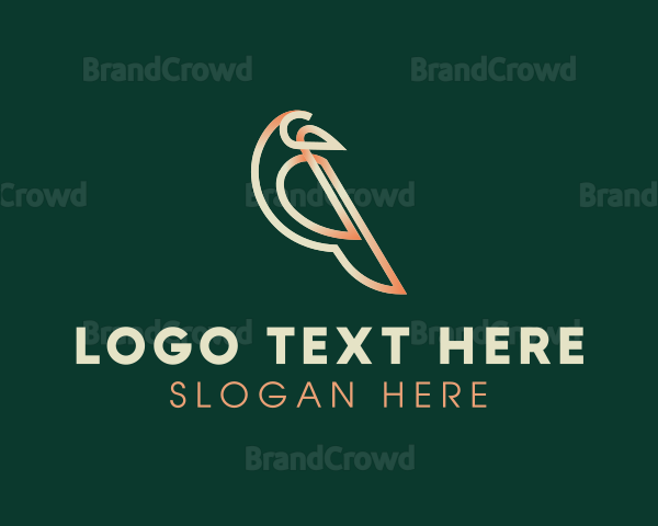 Wild Tropical Bird Logo