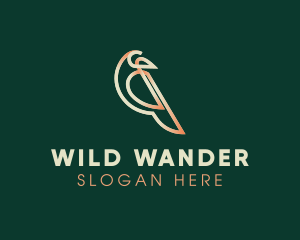 Wild Tropical Bird logo design