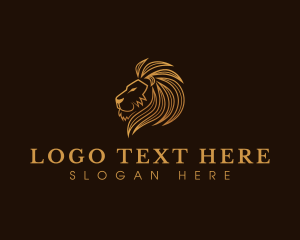 Luxe - Premium Lion Agency logo design