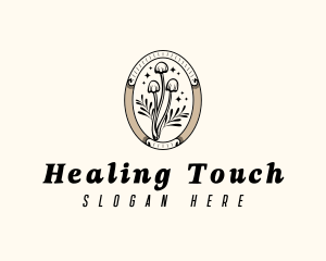 Holistic Mushroom Apothecary logo design