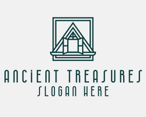 Antique Attic Roof logo design