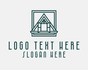 Landlord - Antique Attic Roof logo design