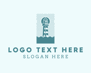 Lighthouse - Maritime Coastal Ligthouse logo design