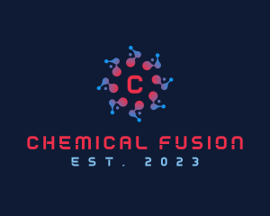 Chemistry - Science Atom Chemistry logo design