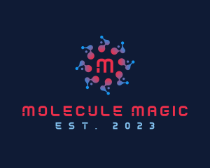 Molecule - Science Atom Chemistry logo design