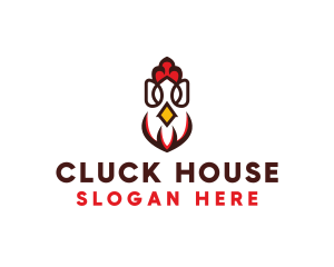 Chicken - Chicken Rooster Poultry logo design