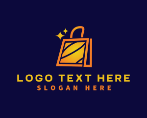 Paper Bag - Ecommerce Shopping Bag logo design