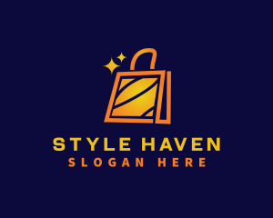 Retailer - Ecommerce Shopping Bag logo design