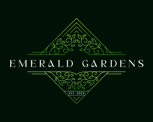 Luxury Vine Garden logo design