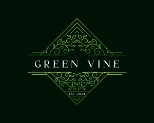 Luxury Vine Garden logo design