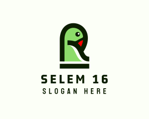 Letter R Bird Logo