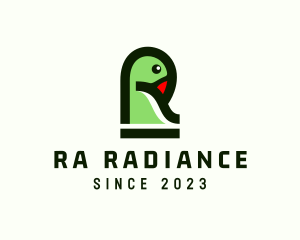 Letter R Bird logo design