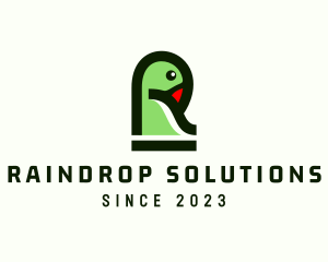 Letter R Bird logo design