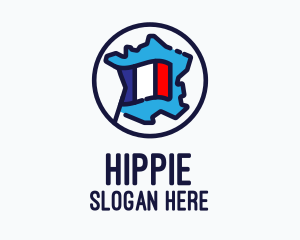 French Country Map Logo