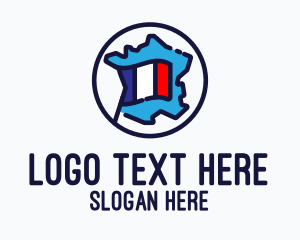 French Country Map Logo