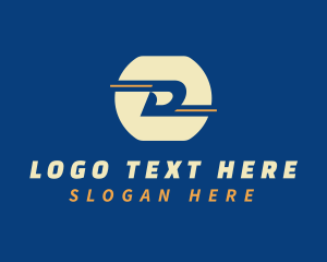 Letter D - Freight Courier Logistics logo design
