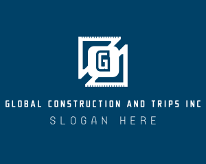 Measuring Construction Tool logo design