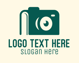 Photo Booth - Camera Photography Book logo design