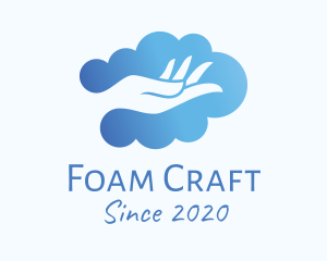 Foam - Clean Hand Cloud logo design