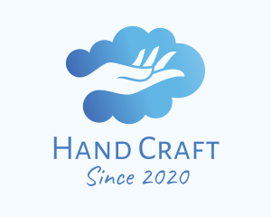 Hand - Clean Hand Cloud logo design