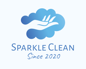 Cleaning - Clean Hand Cloud logo design