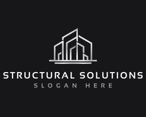 Building Architecture Structure logo design