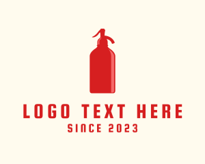 Red - Liquid Pump Dispenser Refill logo design