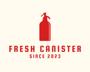 Canister - Liquid Pump Dispenser Refill logo design
