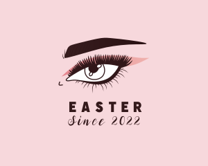 Eyelash - Lady Eyelash Beauty logo design