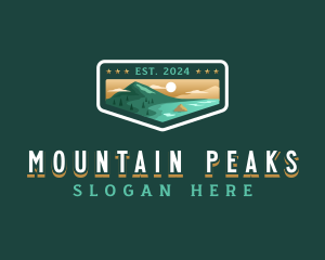 Himalayas - Mountain Lake Explorer logo design