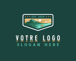 Explorer - Mountain Lake Explorer logo design