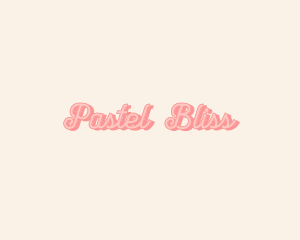 Feminine Retro Script logo design