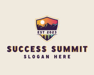 Mountain Shield Summit logo design