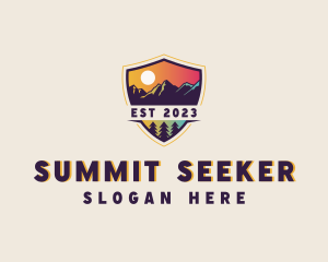 Mountain Shield Summit logo design